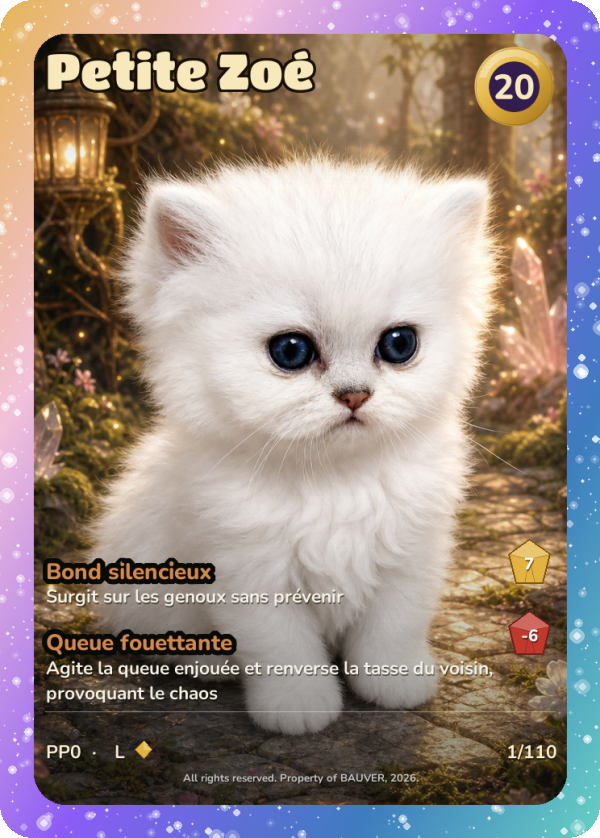 Carta Petite Zoé — Felino, Legendaria