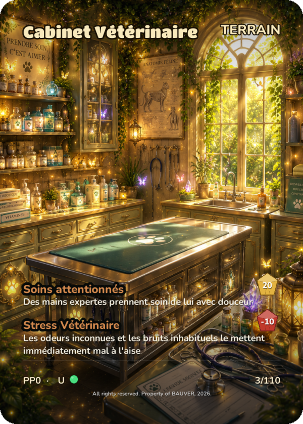 Card Cabinet Vétérinaire — Terrain, Uncommon