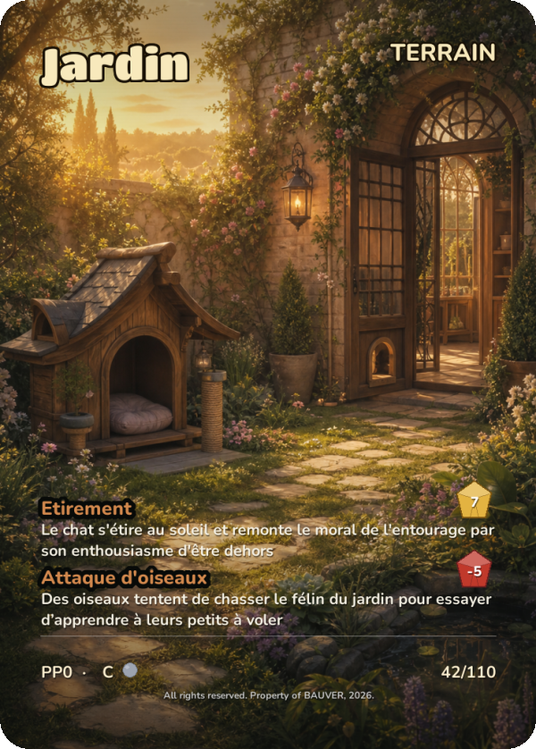 Carta Jardin — Terreno, Común