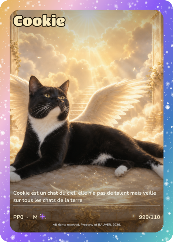 Carta Cookie — Felino, Mítica