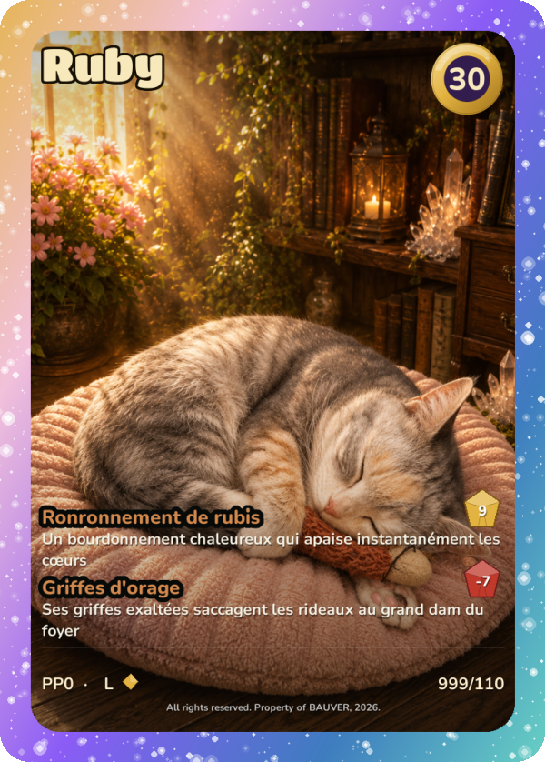 Carte Ruby — Félin, Légendaire